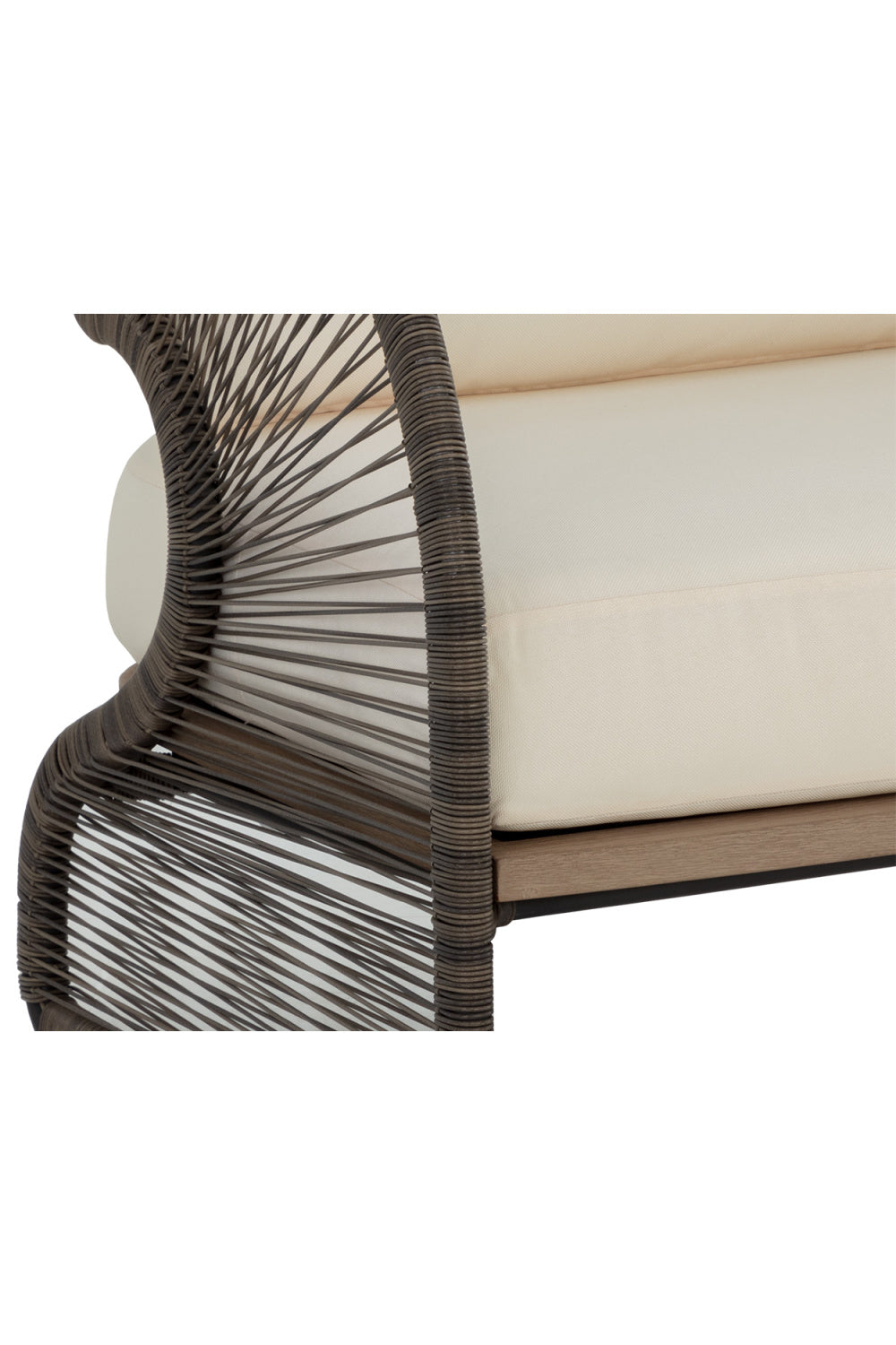 Modern European furniture - Gray Polyrod Indoor/Outdoor Lounge Chair - www.oroa.com | Oroa.com