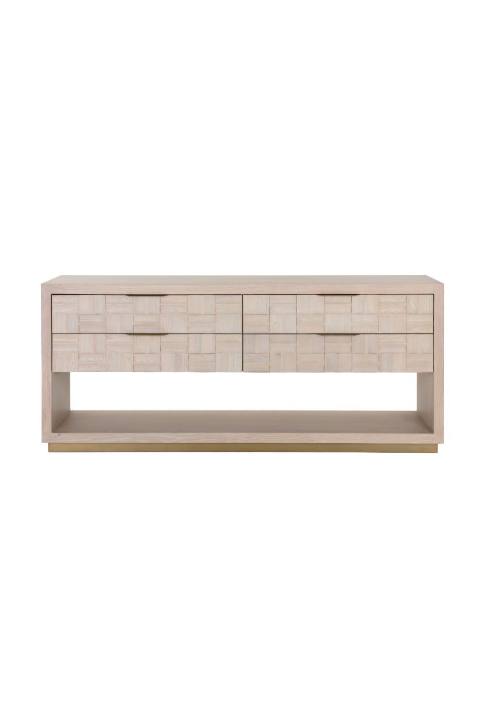 Modern European furniture - Oak Wood Tile 4-Drawer Dresser - www.oroa.com | Oroa.com