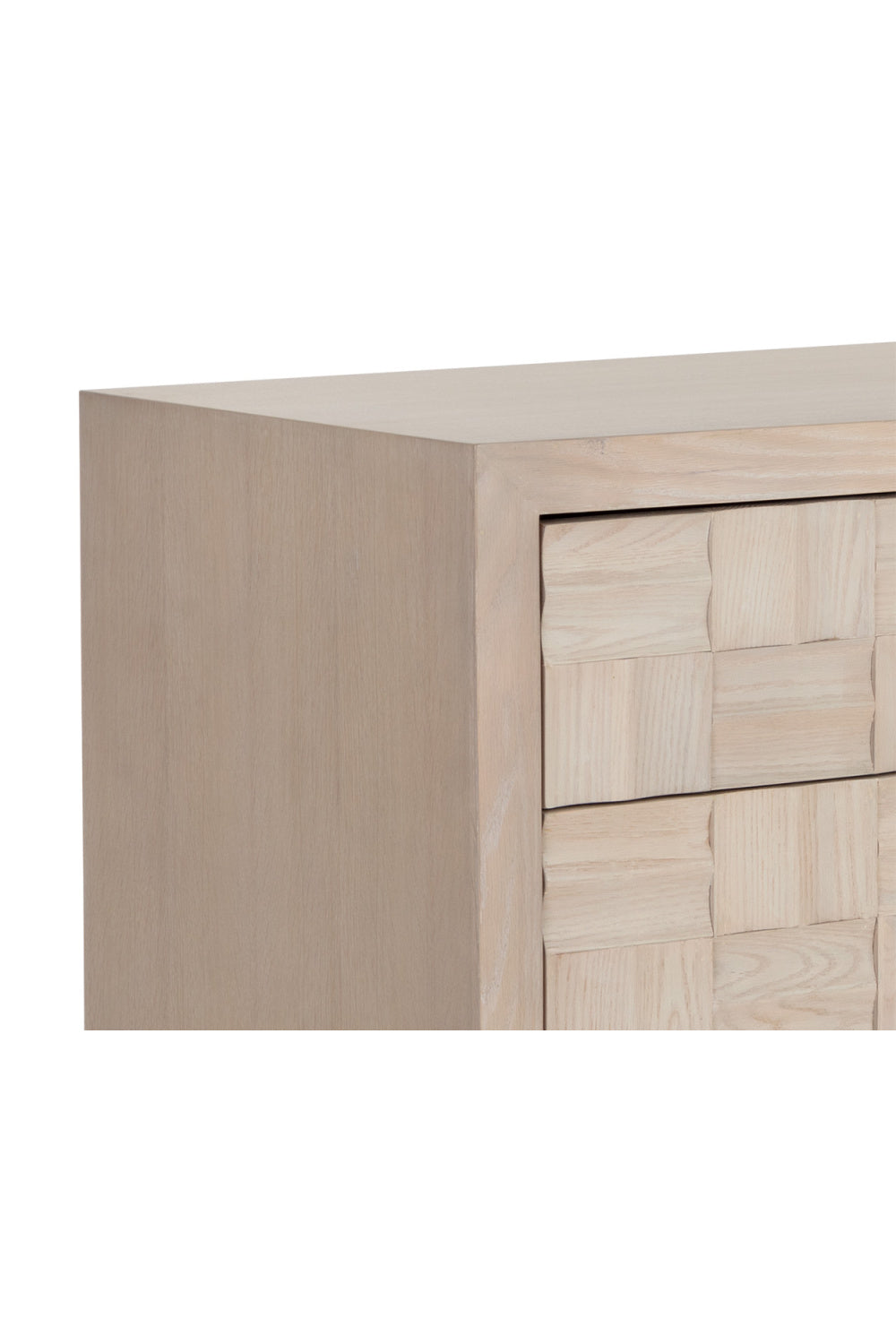 Modern European furniture - Oak Wood Tile 4-Drawer Dresser - www.oroa.com | Oroa.com