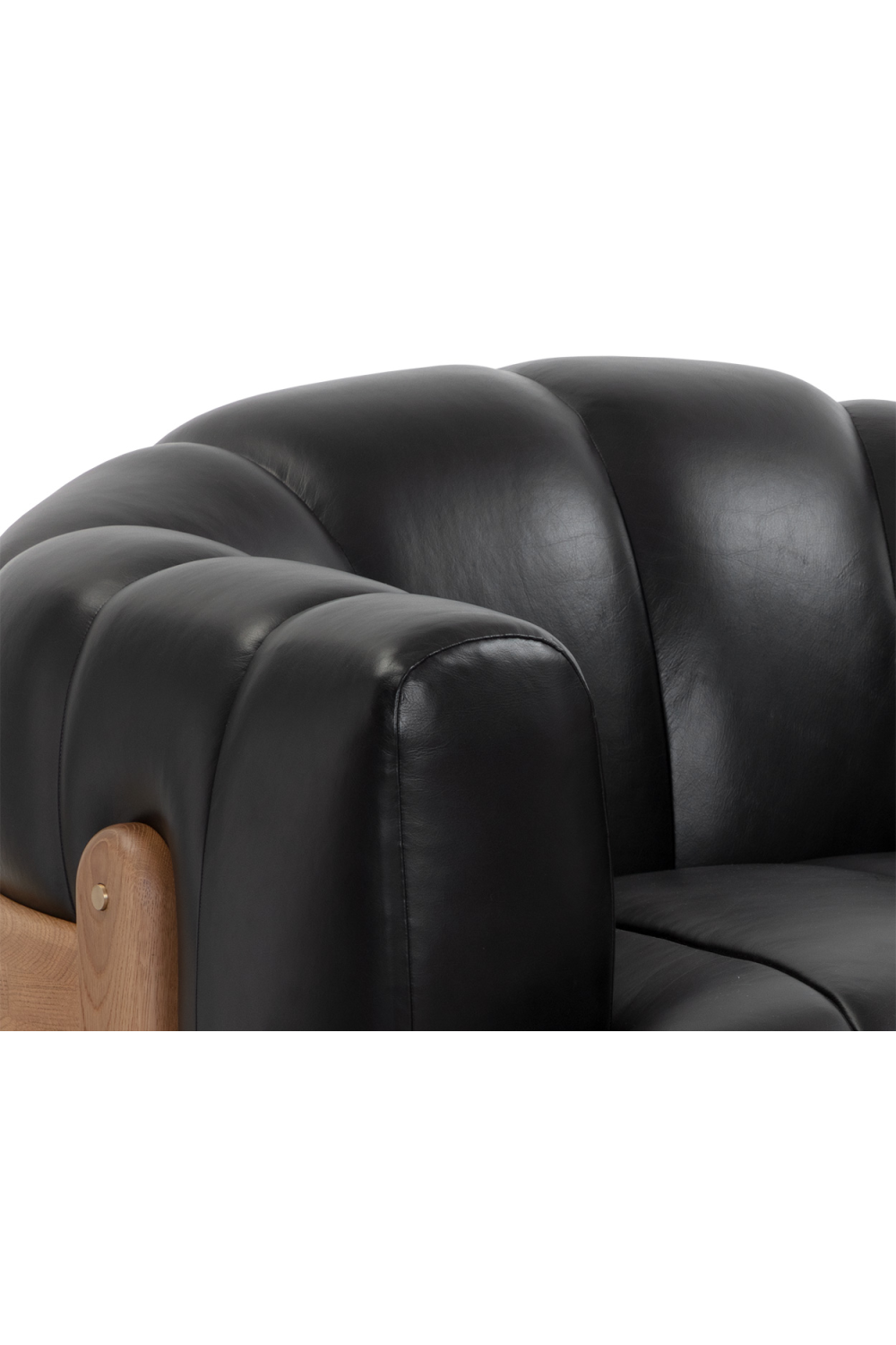 Modern European furniture - Oak Base Barrel Swivel Armchair - www.oroa.com | Oroa.com