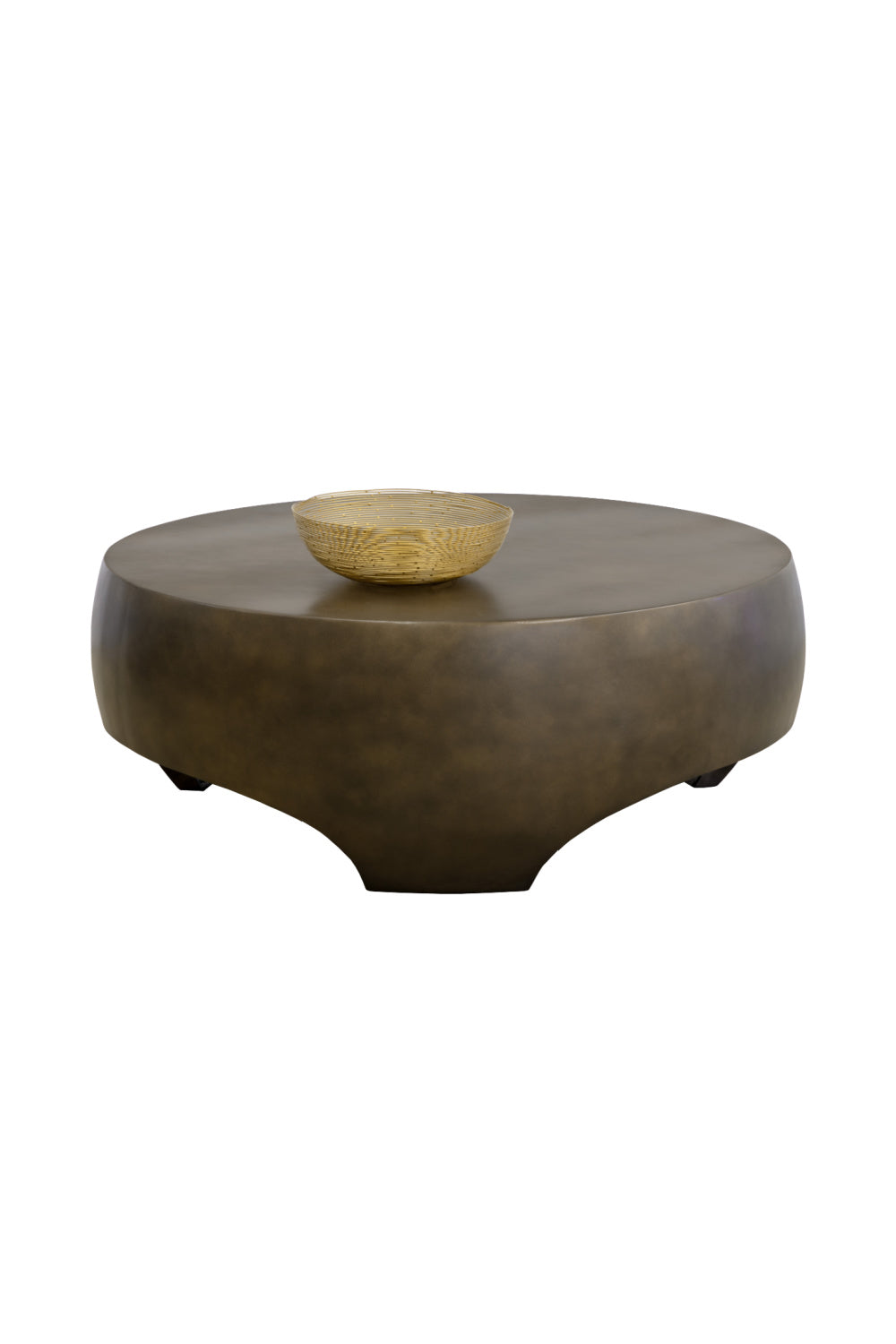 Modern European furniture - Round Indoor/Outdoor Coffee Table with Open Arches - www.oroa.com | Oroa.com