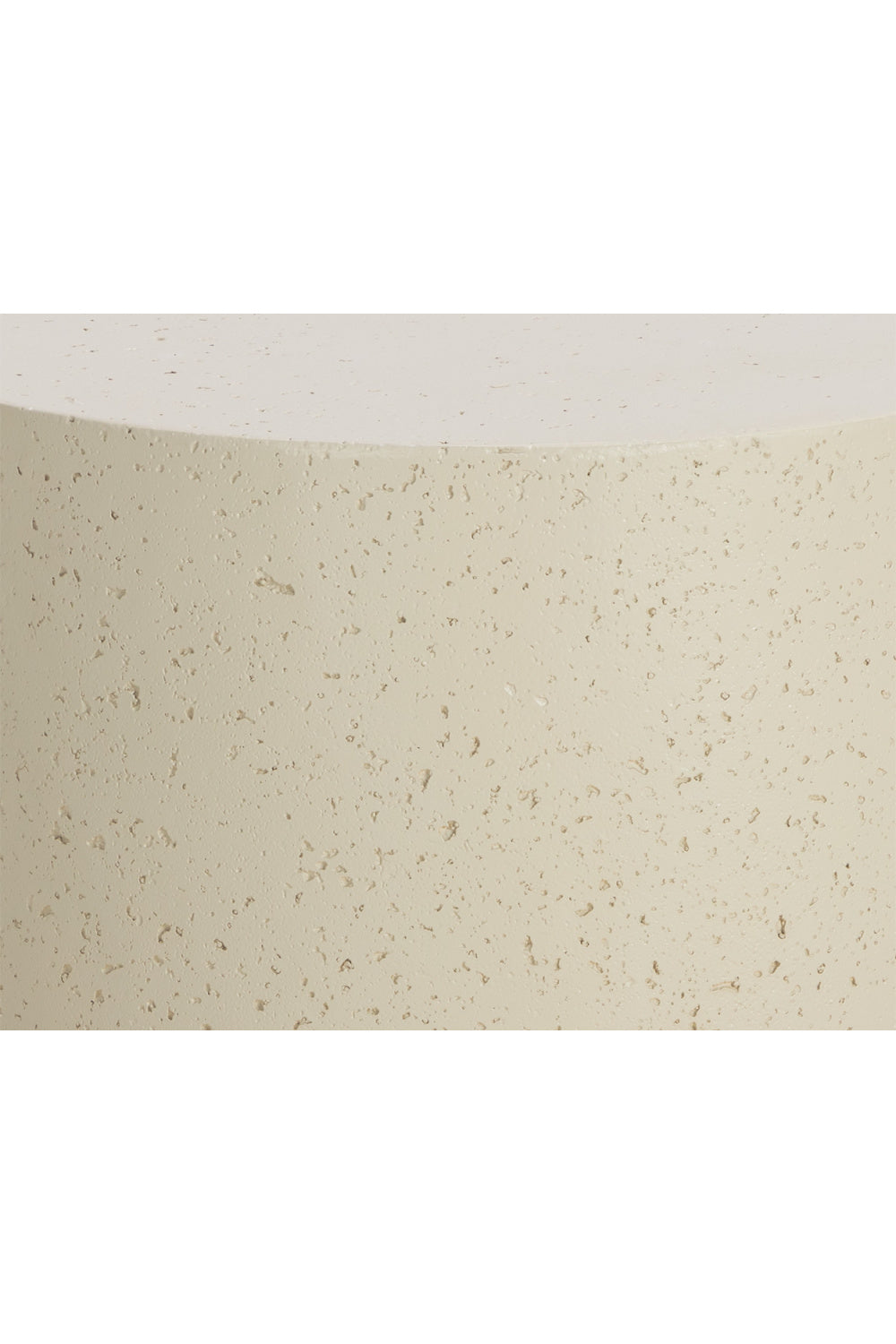 Modern European furniture - Cream Cylindrical Indoor/Outdoor End Table - www.oroa.com