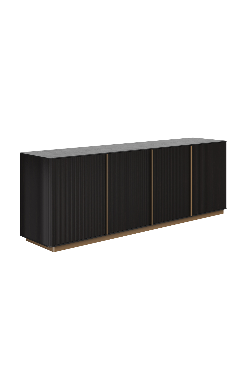 Modern European furniture - Oak 4-Door Sideboard - www.oroa.com | Oroa.com