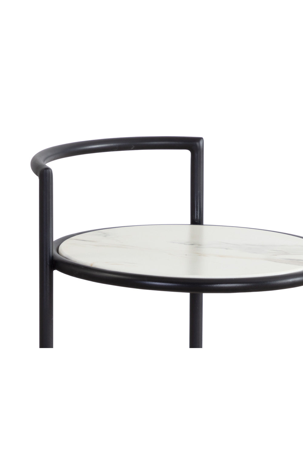 Modern European furniture - Gold Frame Indoor/Outdoor End Table - www.oroa.com | Oroa.com