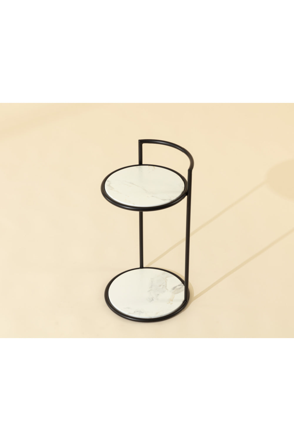 Modern European furniture - Gold Frame Indoor/Outdoor End Table - www.oroa.com | Oroa.com