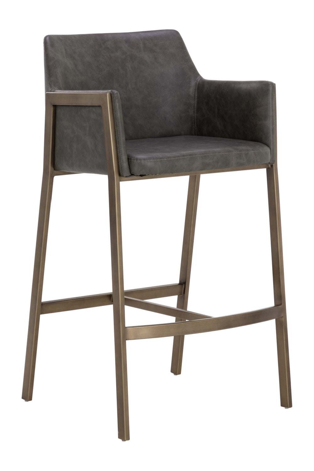 Modern European furniture - Sloped Back Counter Stool - www.oroa.com