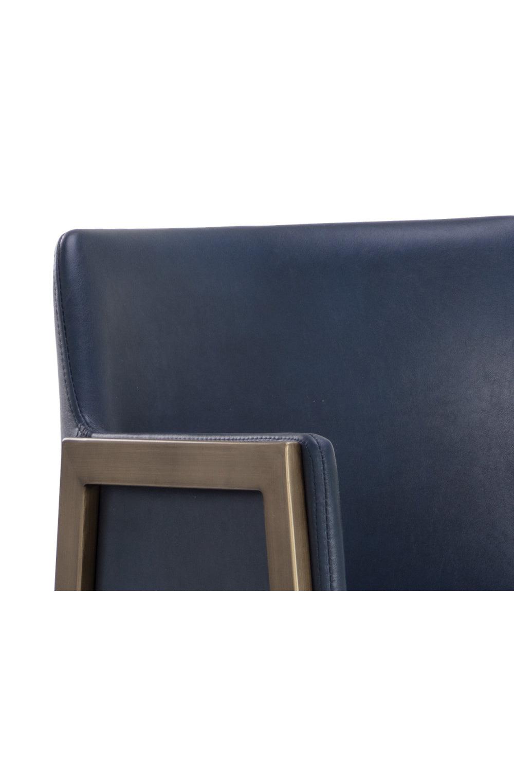 Modern European furniture - Leather-Look Bar Stool - www.oroa.com