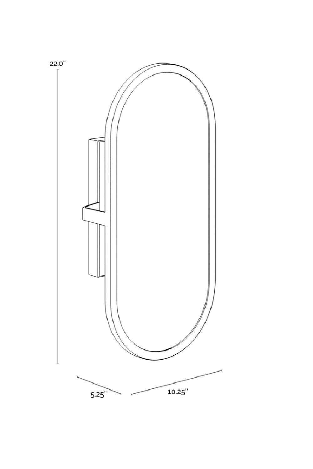 Modern European furniture - Oval Alabaster Wall Lamp - www.oroa.com | Oroa.com