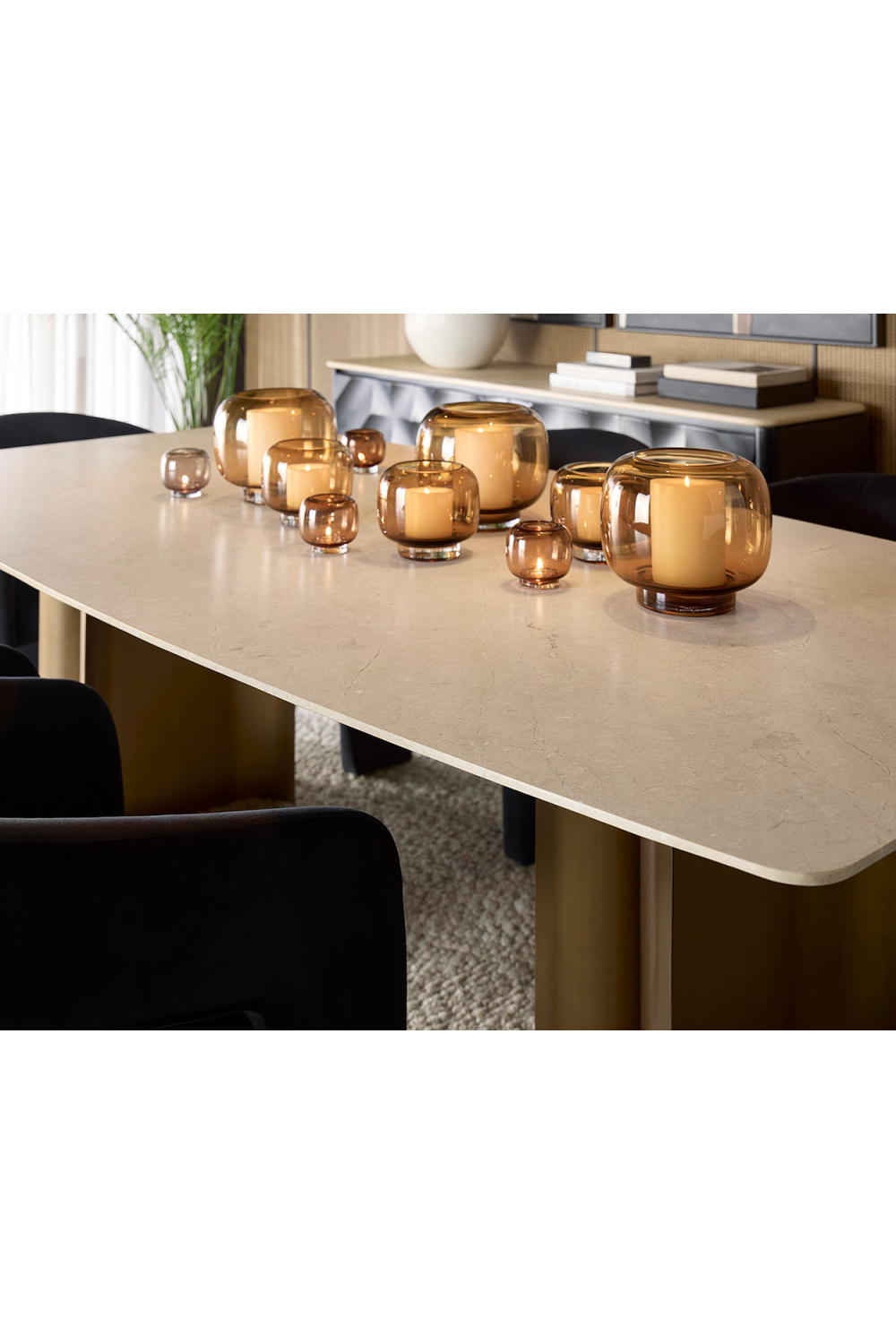 Cream Marble Dining Table | Splendido Astara | Oroa.com