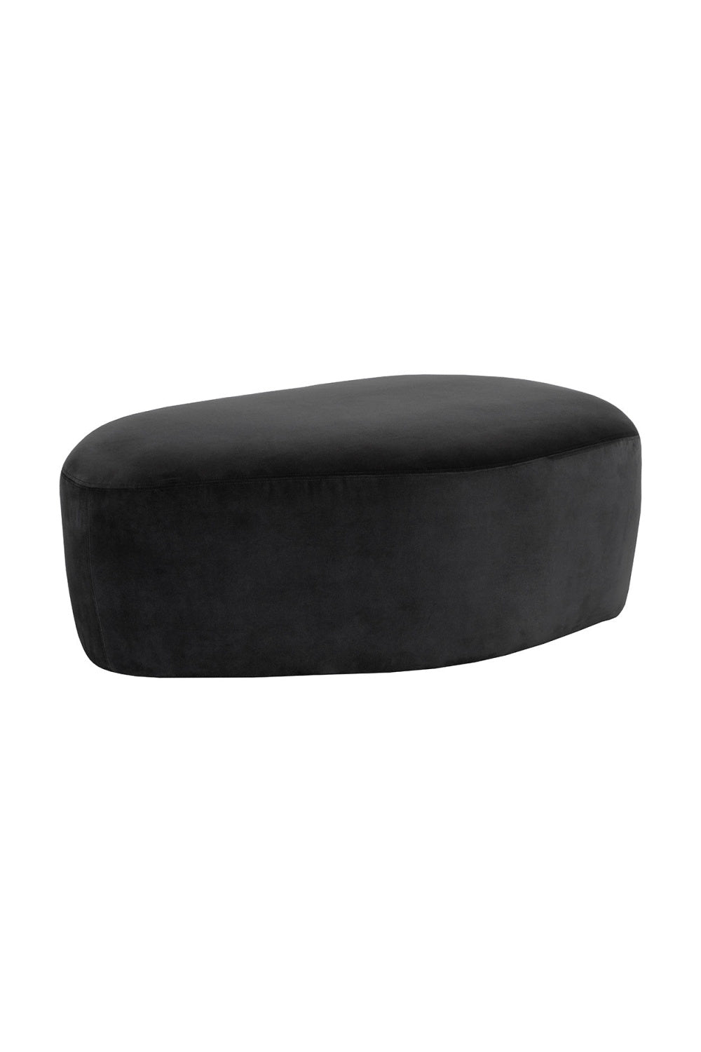 Modern European furniture - Curved Upholstered Ottoman - www.oroa.com | Oroa.com