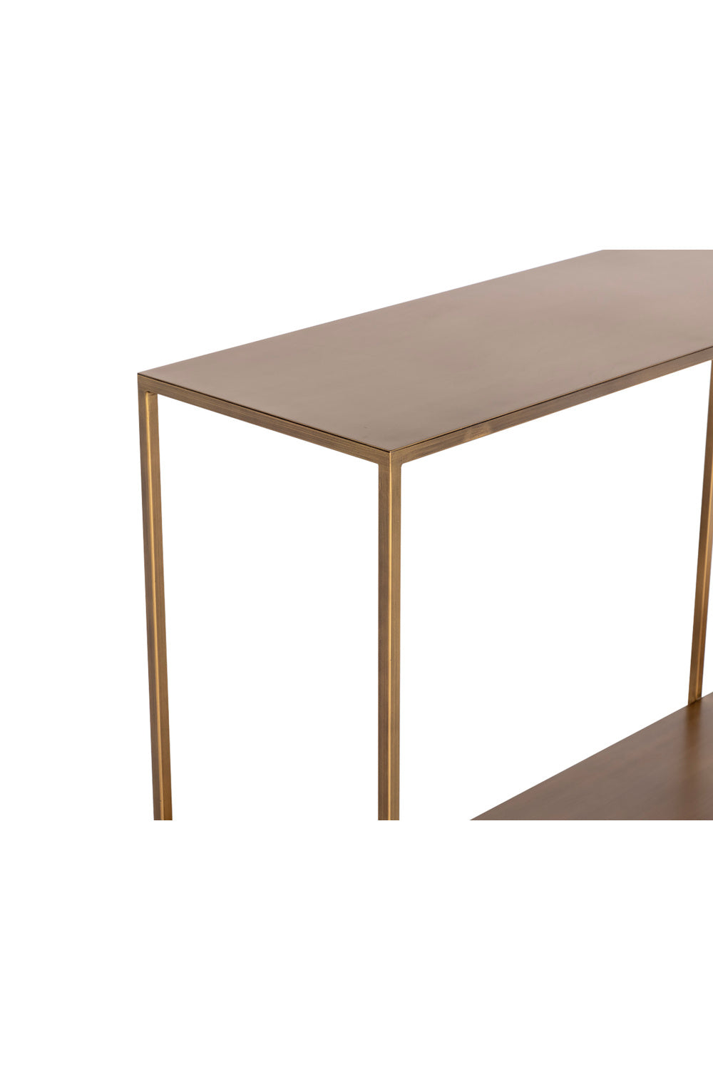 Modern European furniture - 2-Layer Iron Console Table - www.oroa.com | Oroa.com