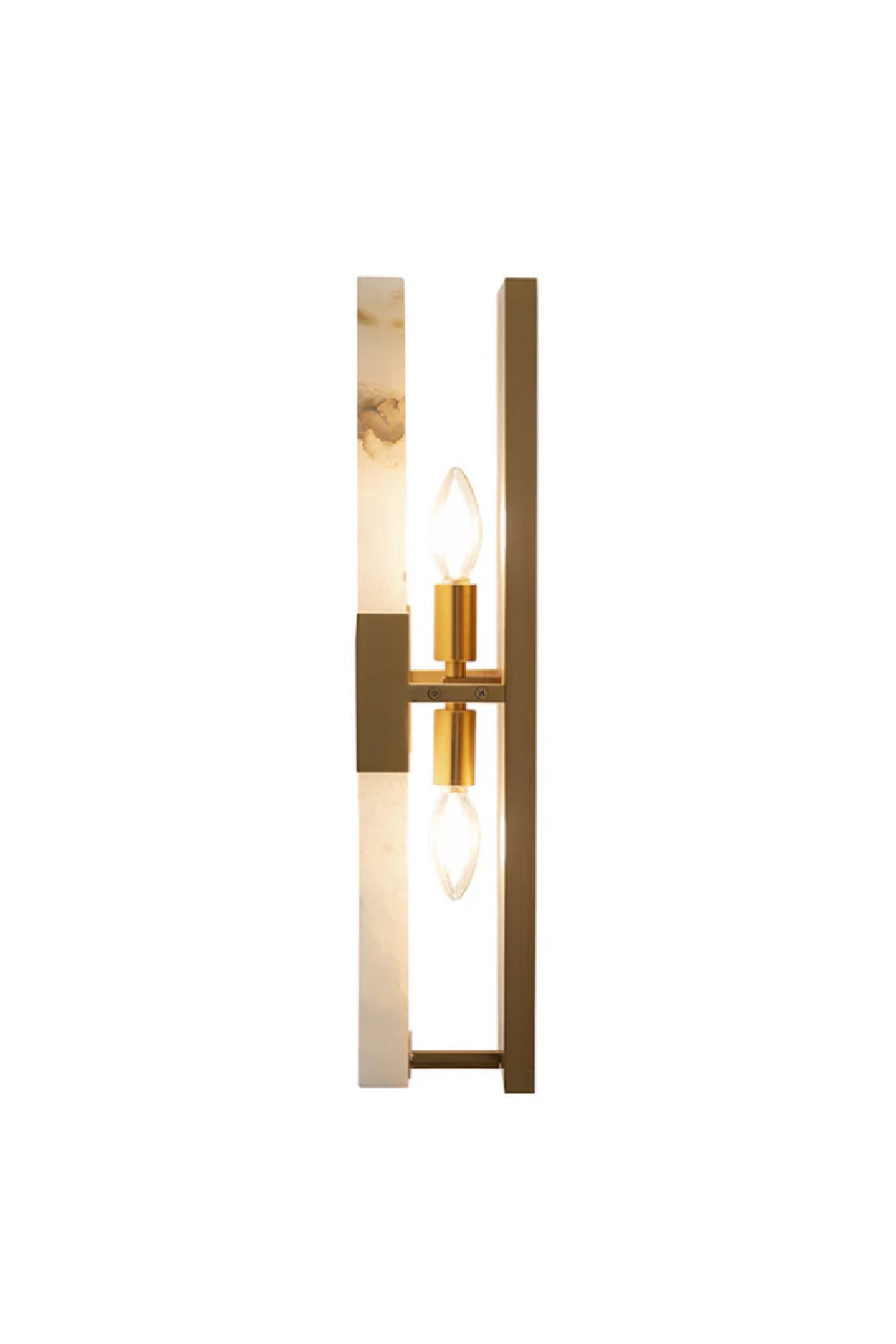 Modern European furniture - Alabaster Panel Wall Lamp - www.oroa.com