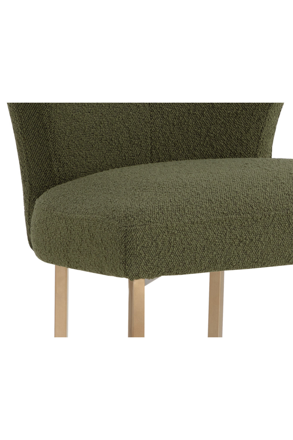 Modern European furniture - Green Wingback Dining Chair - www.oroa.com | Oroa.com