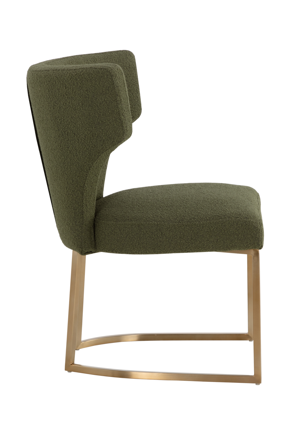 Modern European furniture - Green Wingback Dining Chair - www.oroa.com | Oroa.com
