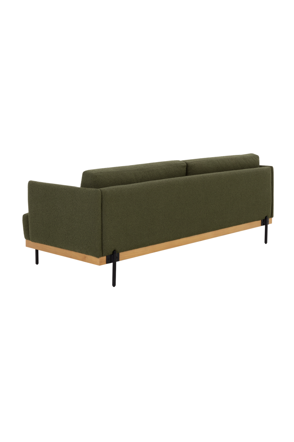 Modern European furniture - Oak Frame Boucle Sofa - www.oroa.com | Oroa.com