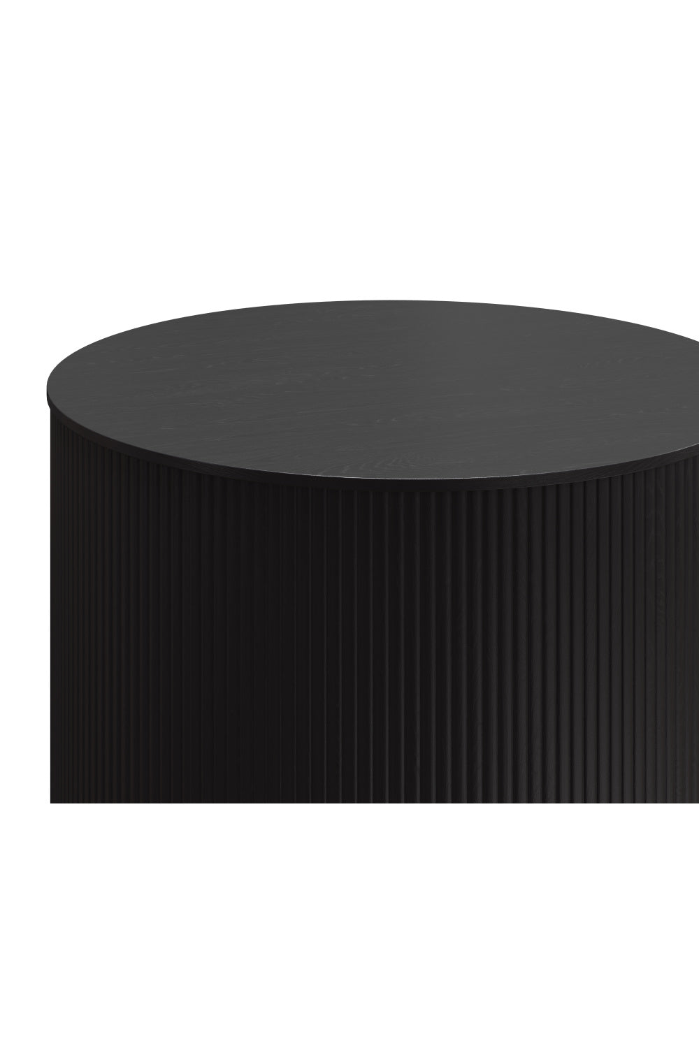 Modern European furniture - Reeded Oak Side Table - www.oroa.com | Oroa.com