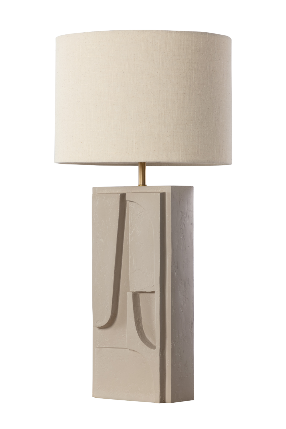 Modern European furniture - Carved Base Table Lamp - www.oroa.com | Oroa.com