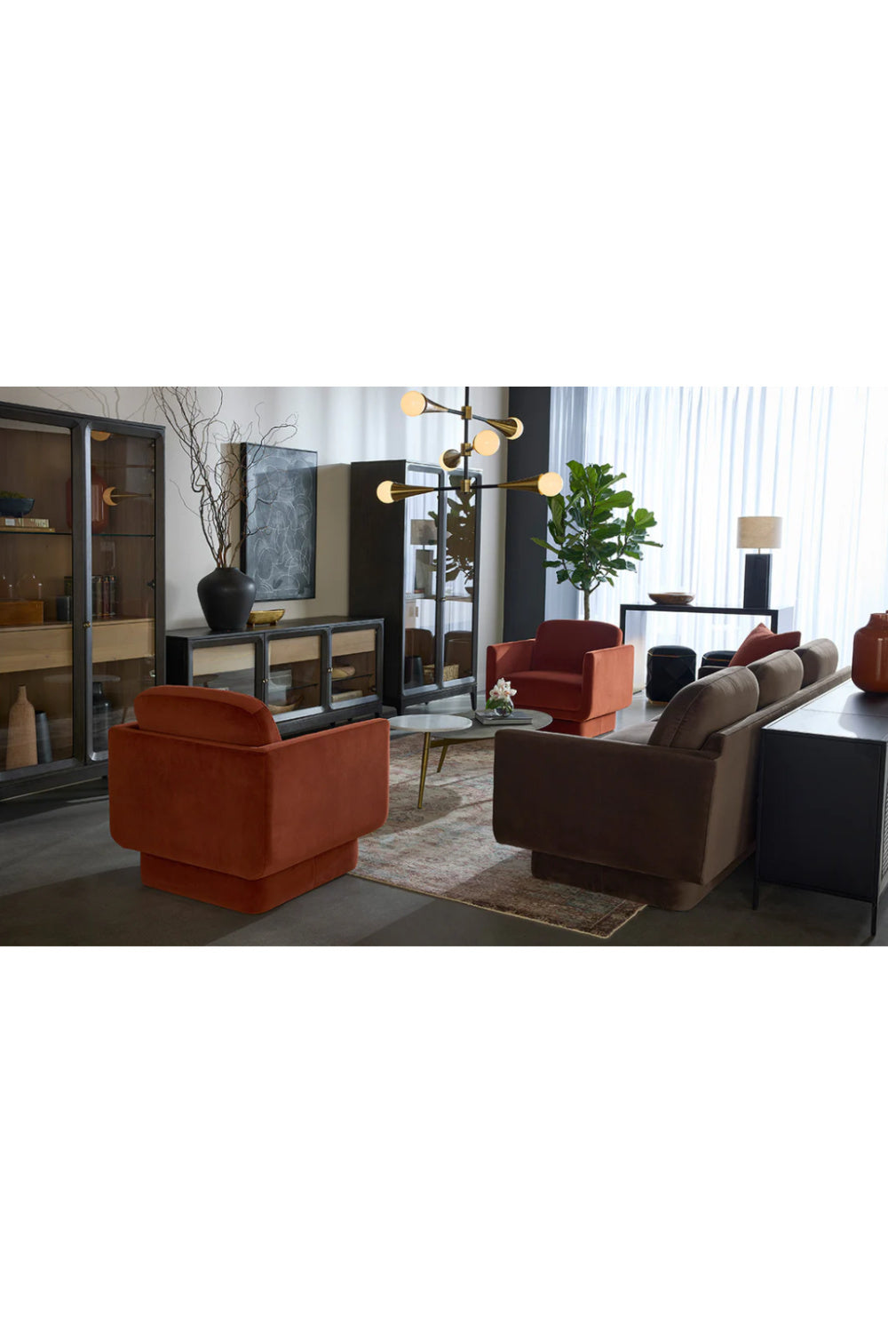 Modern European furniture - Carved Base Table Lamp - www.oroa.com | Oroa.com