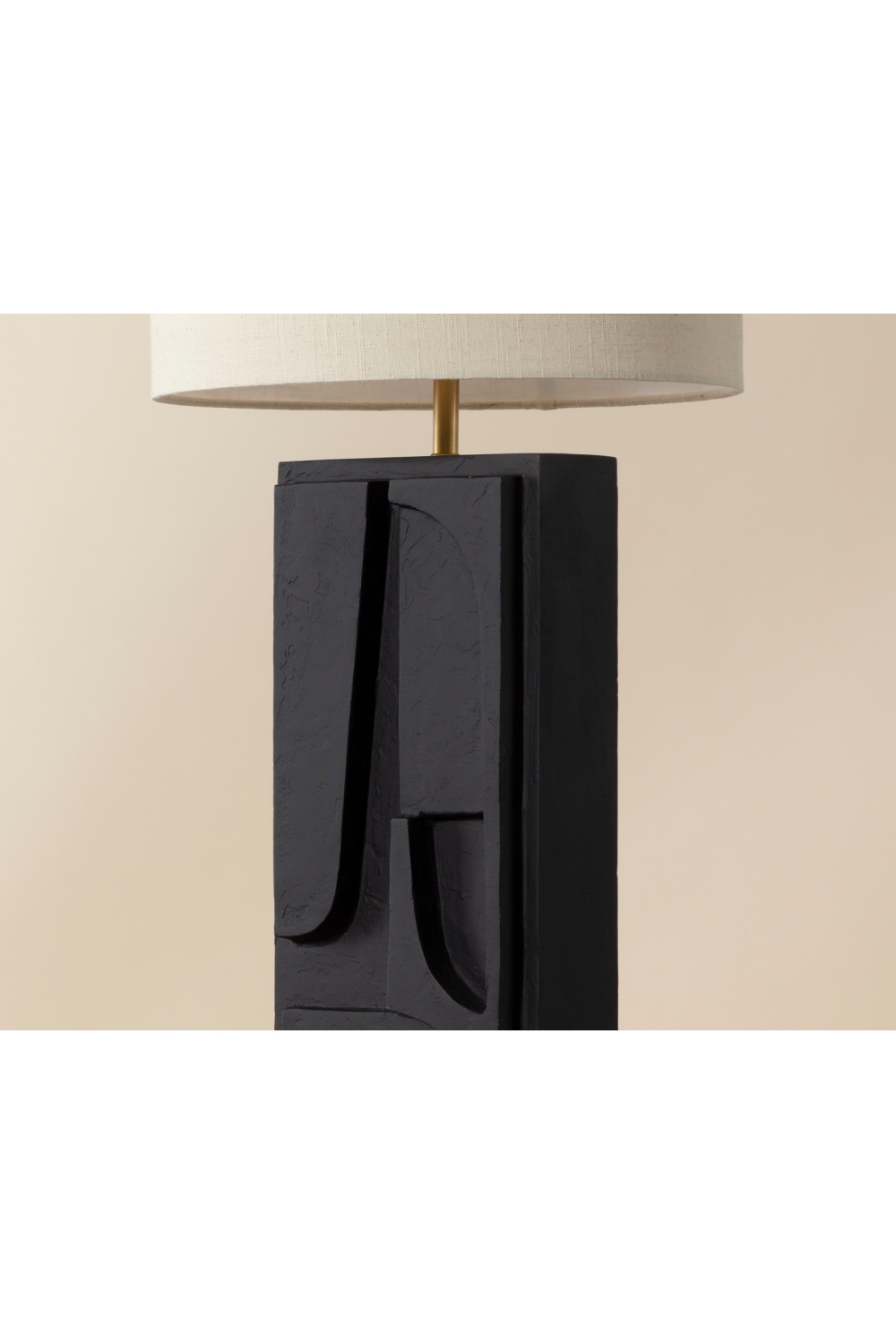 Modern European furniture - Carved Base Table Lamp - www.oroa.com | Oroa.com