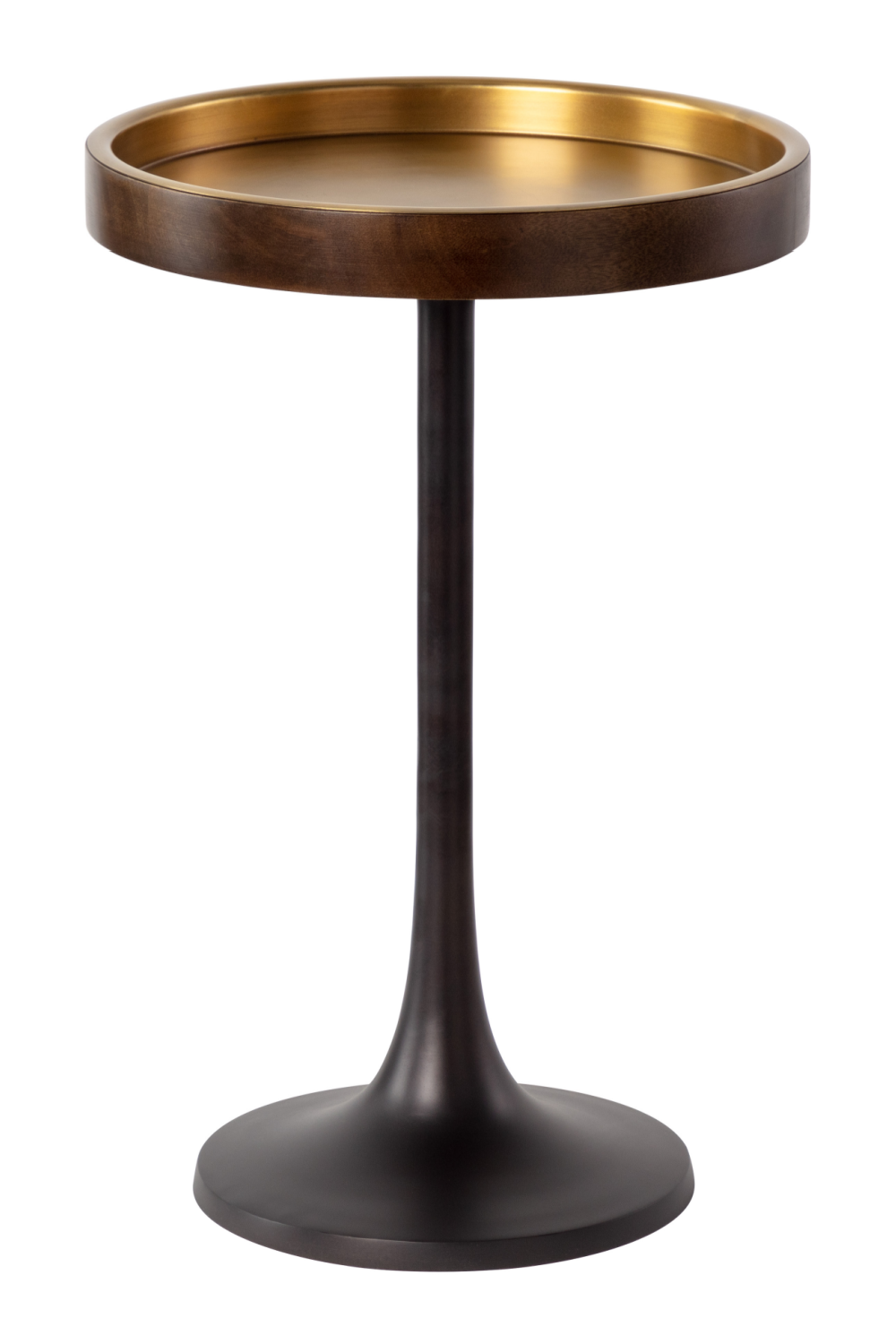 Round Bronze End Table Modern European furniture - www.oroa.com | Oroa.com