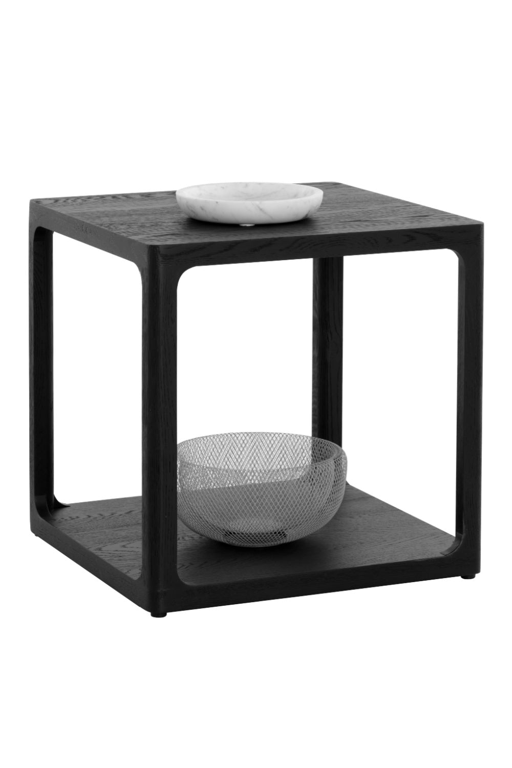 Modern European furniture - Solid Oak Square Side Table - www.oroa.com | Oroa.com