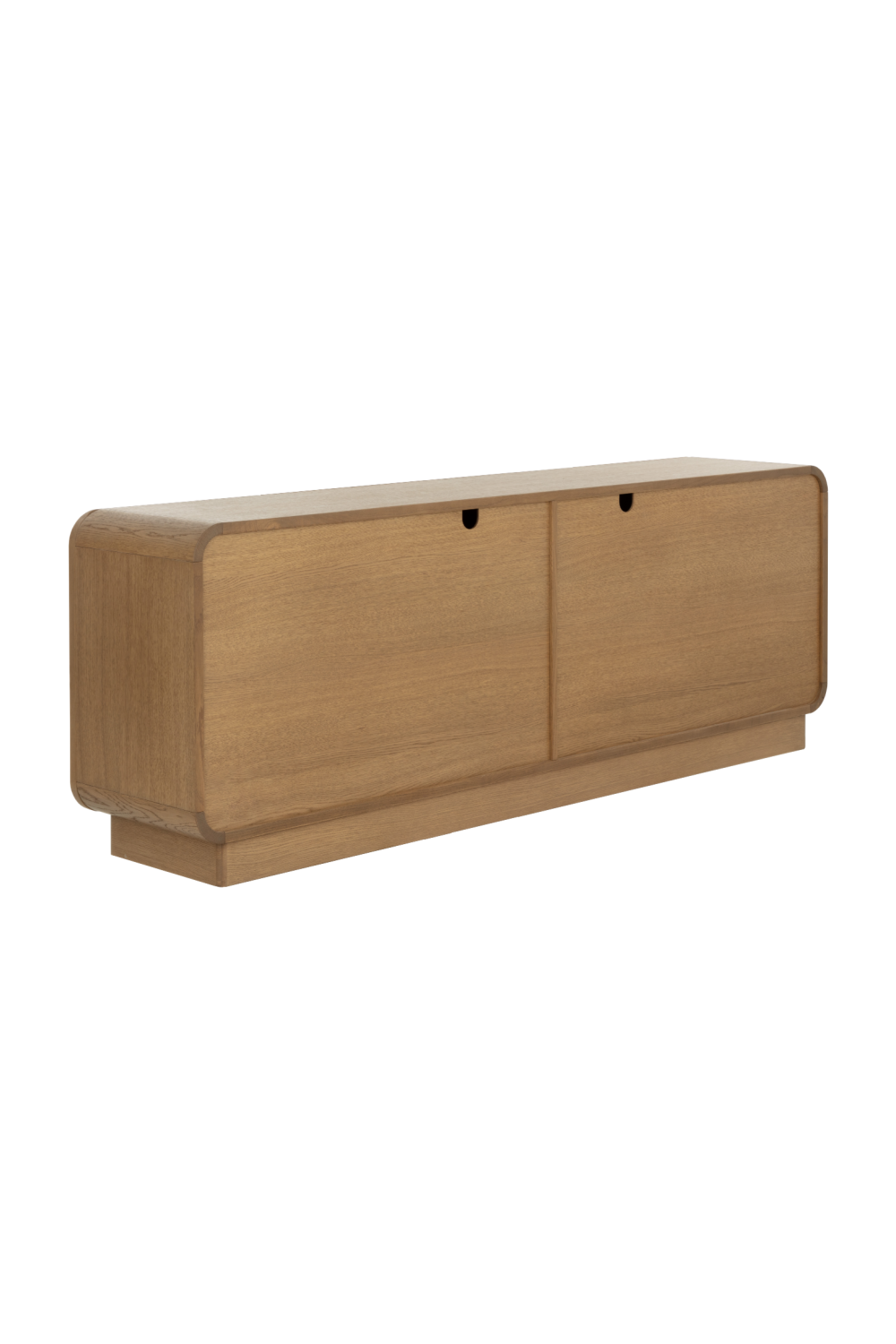 Modern European furniture - Patterned Oak 4-Door Sideboard - www.oroa.com | Oroa.com