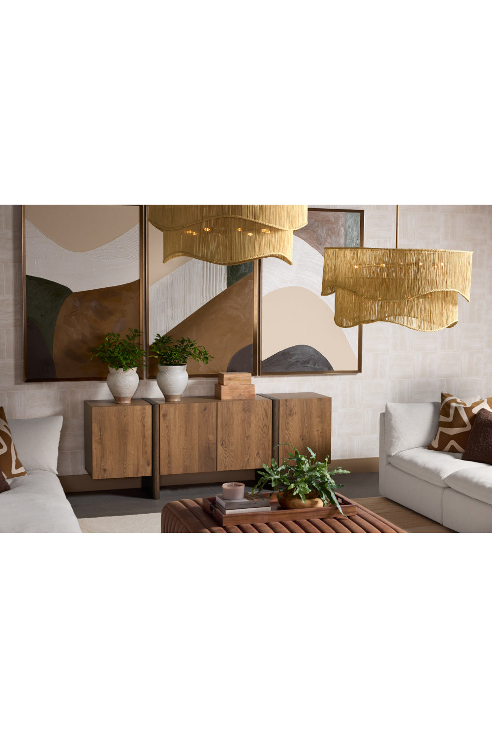 Modern European furniture - Wooden 2-Door Sideboard - www.oroa.com