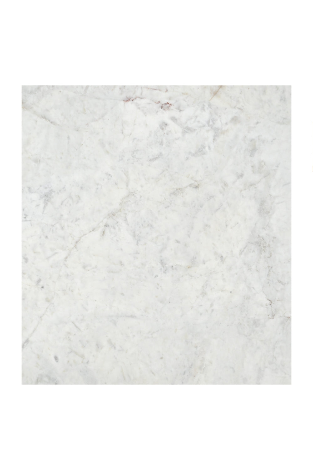 Modern European furniture - Rectangular White Marble Side Table - www.oroa.com | Oroa.com