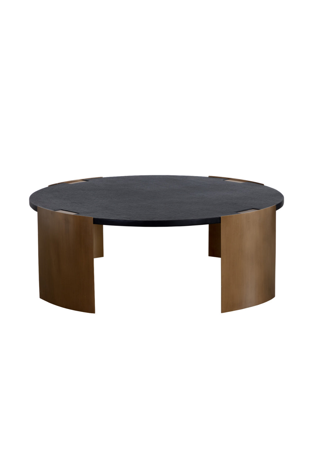 Modern European furniture - Round Concrete Indoor/Outdoor Coffee Table - www.oroa.com | Oroa.com