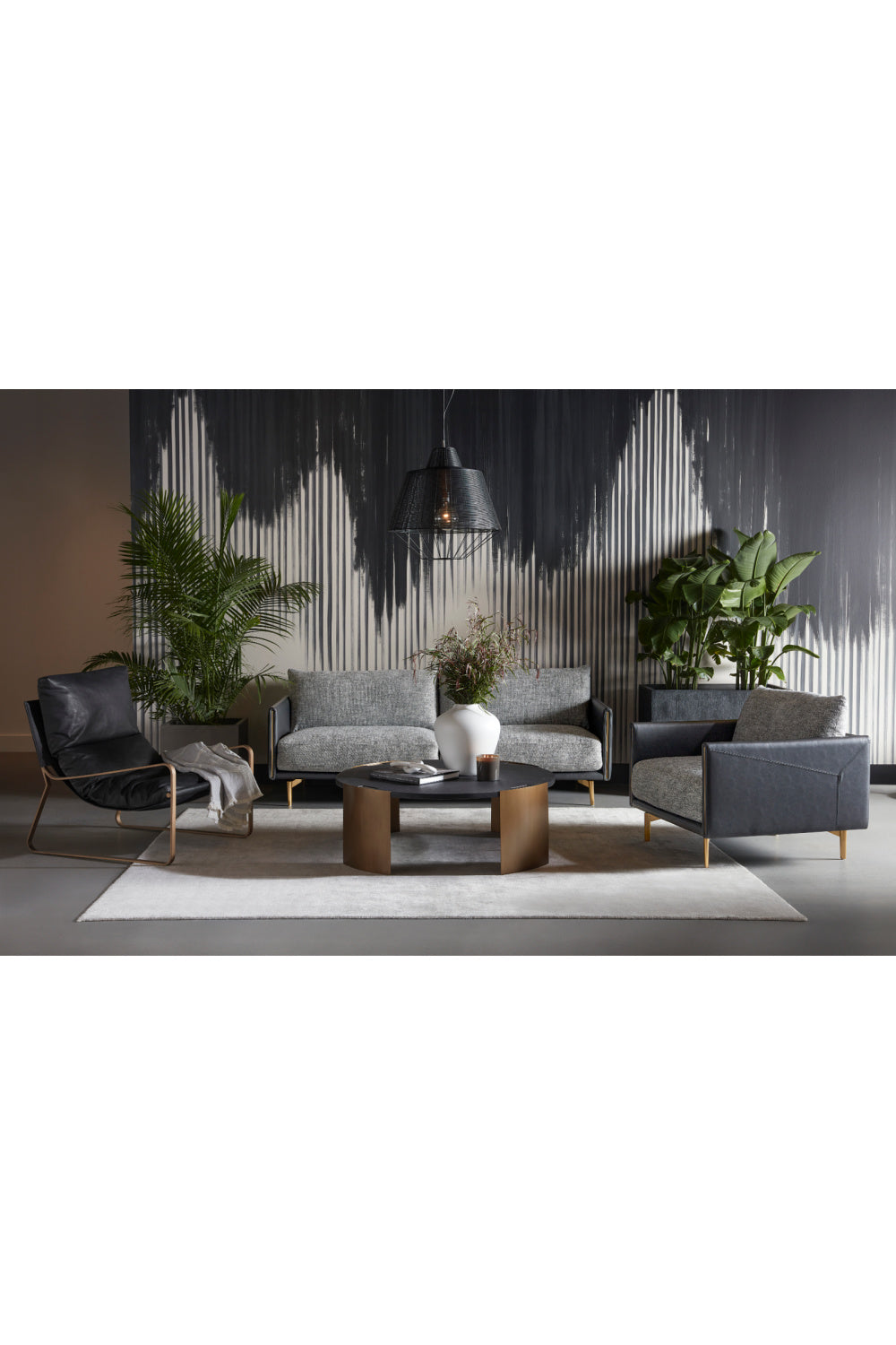 Modern European furniture - Round Concrete Indoor/Outdoor Coffee Table - www.oroa.com | Oroa.com
