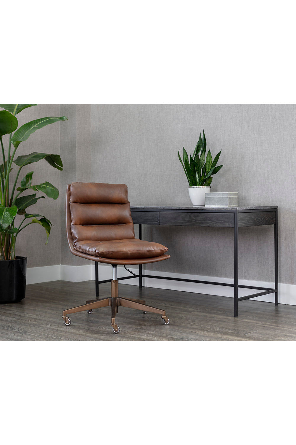 Modern European furniture - Padded Swivel Office Chair - www.oroa.com | Oroa.com