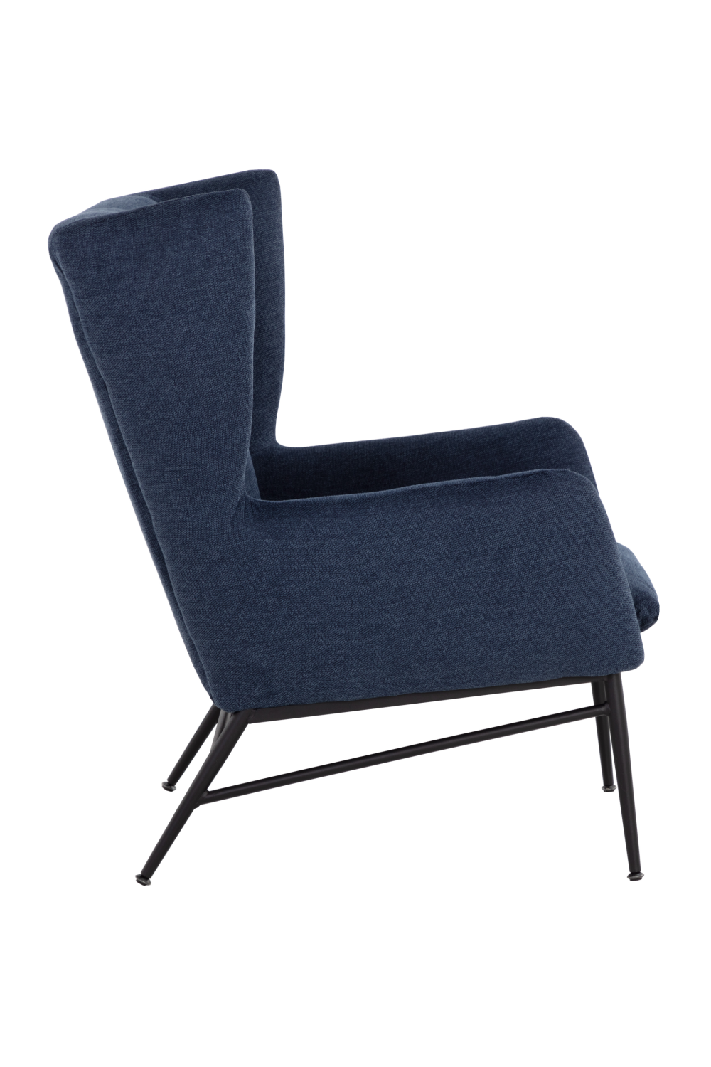 Modern European furniture - Blue Wingback Lounge Chair - www.oroa.com | Oroa.com