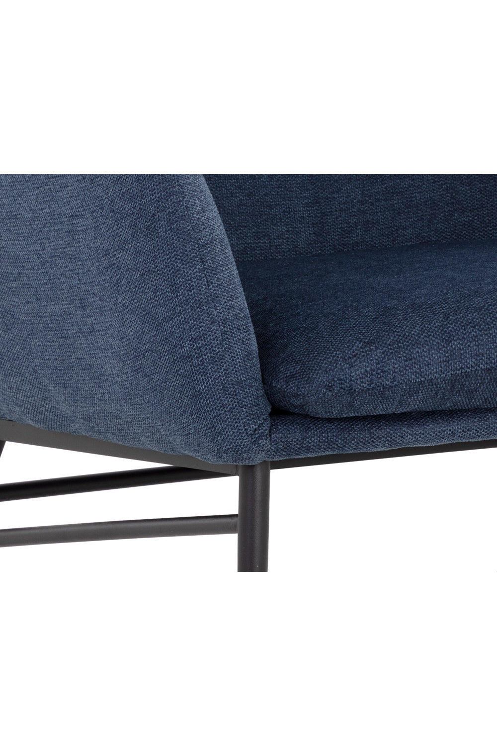 Modern European furniture - Blue Wingback Lounge Chair - www.oroa.com | Oroa.com
