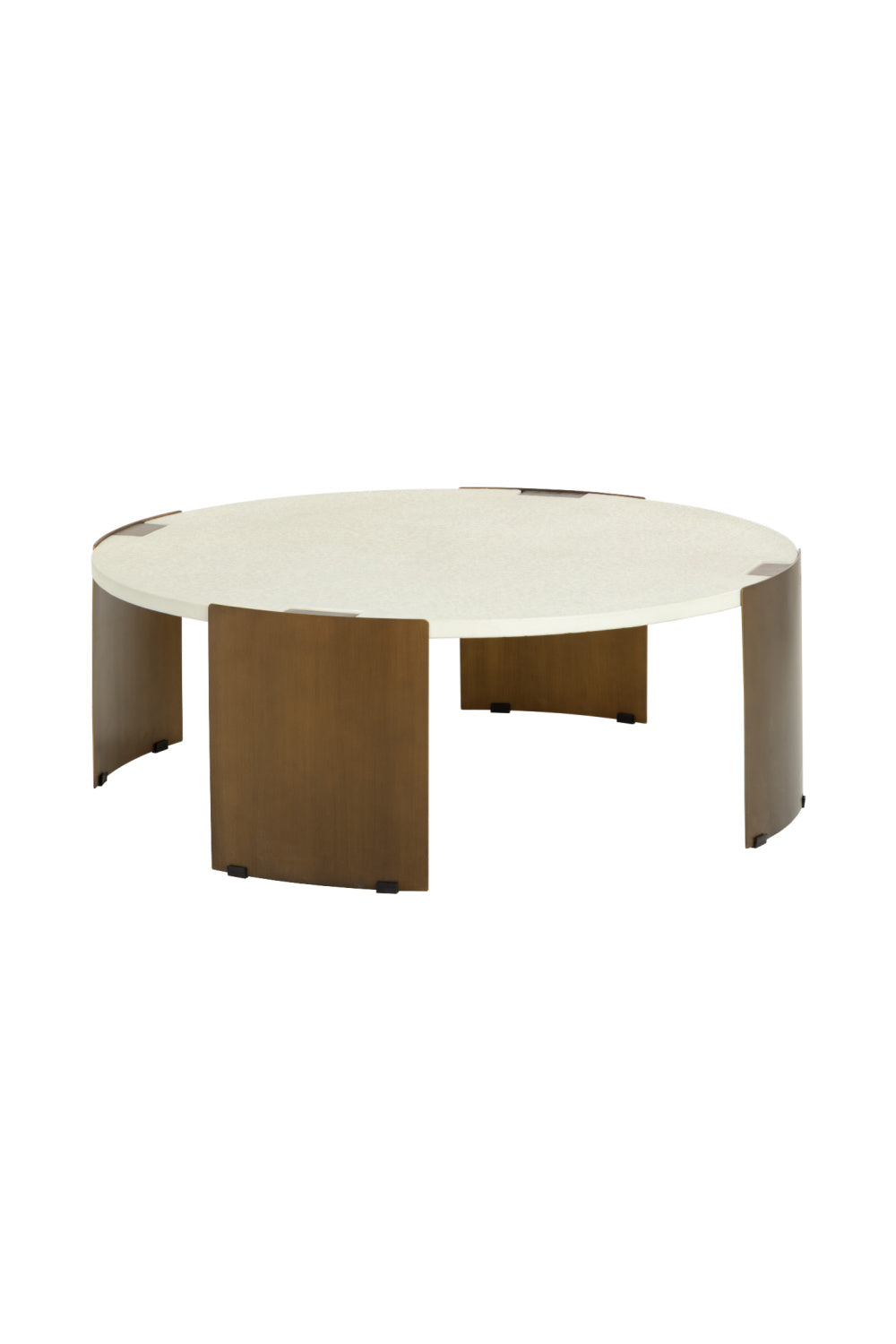 Modern European furniture - Round Concrete Indoor/Outdoor Coffee Table - www.oroa.com | Oroa.com