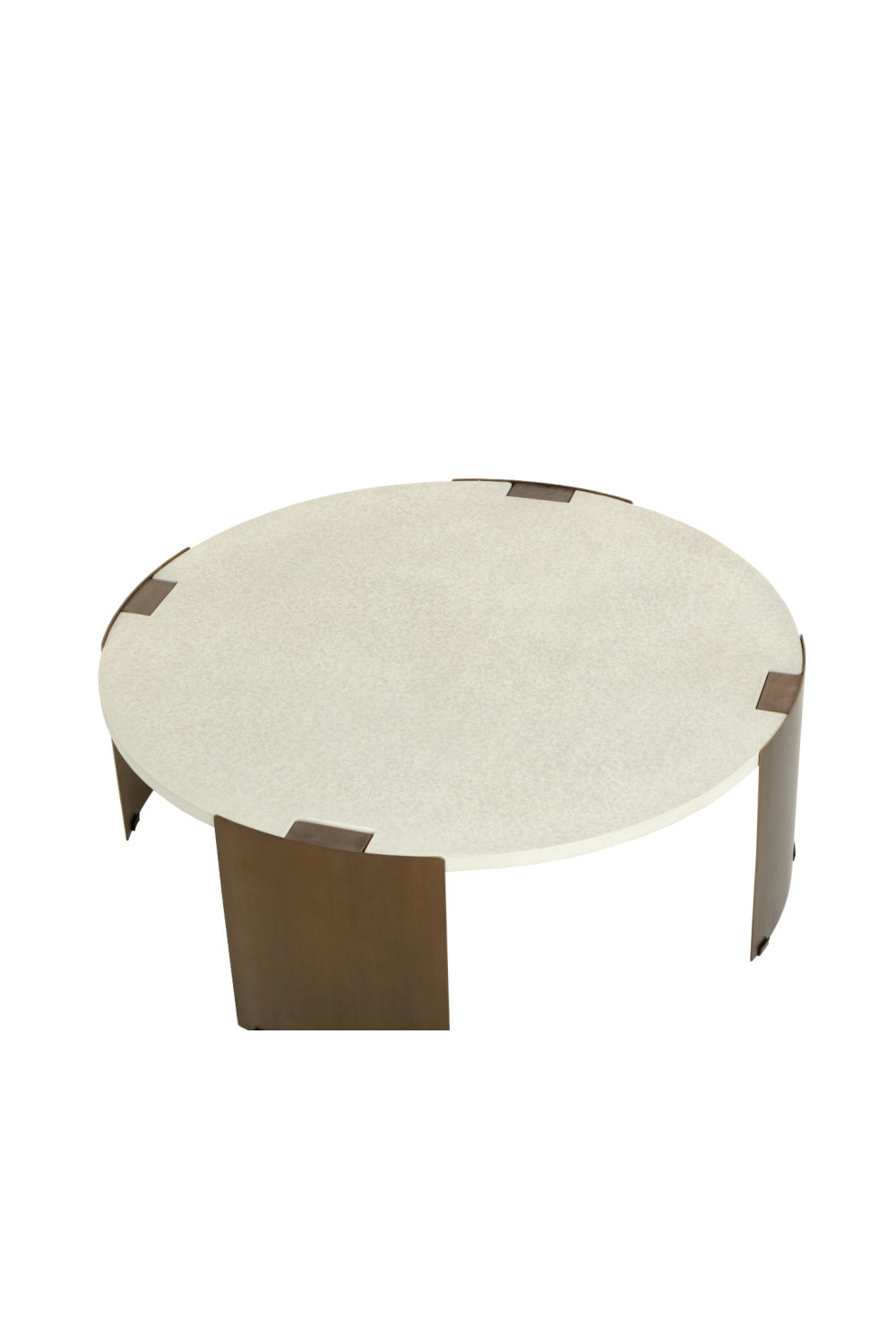 Modern European furniture - Round Concrete Indoor/Outdoor Coffee Table - www.oroa.com | Oroa.com