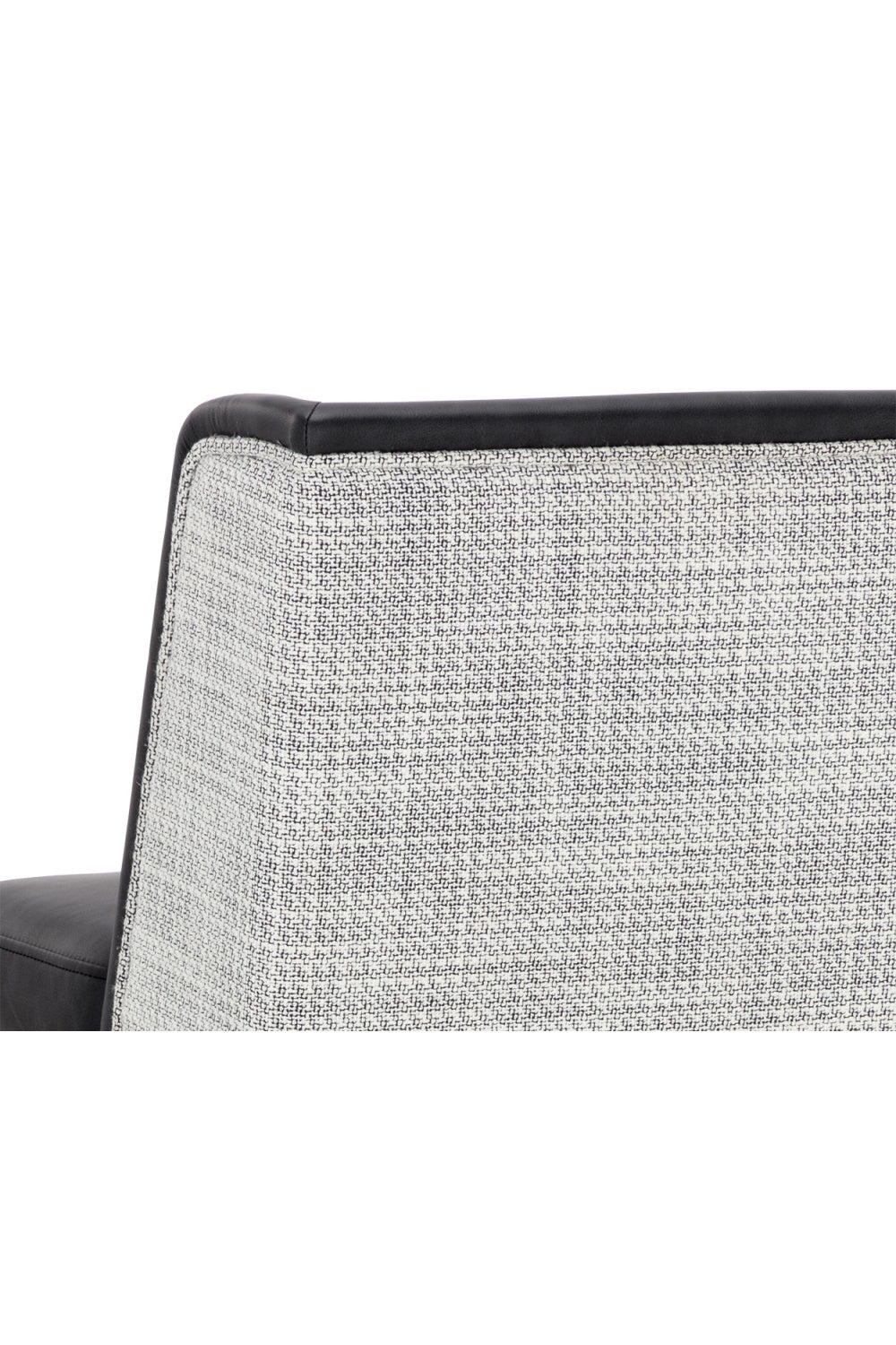 Modern European furniture - Black Leather Counter Stool - www.oroa.com | Oroa.com