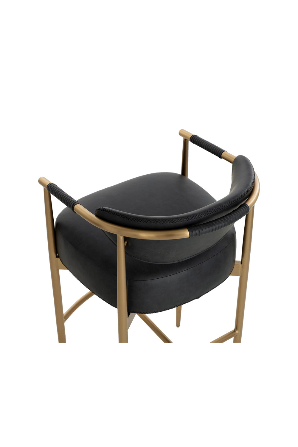 Modern European furniture - Curved Back Counter Stool - www.oroa.com | Oroa.com