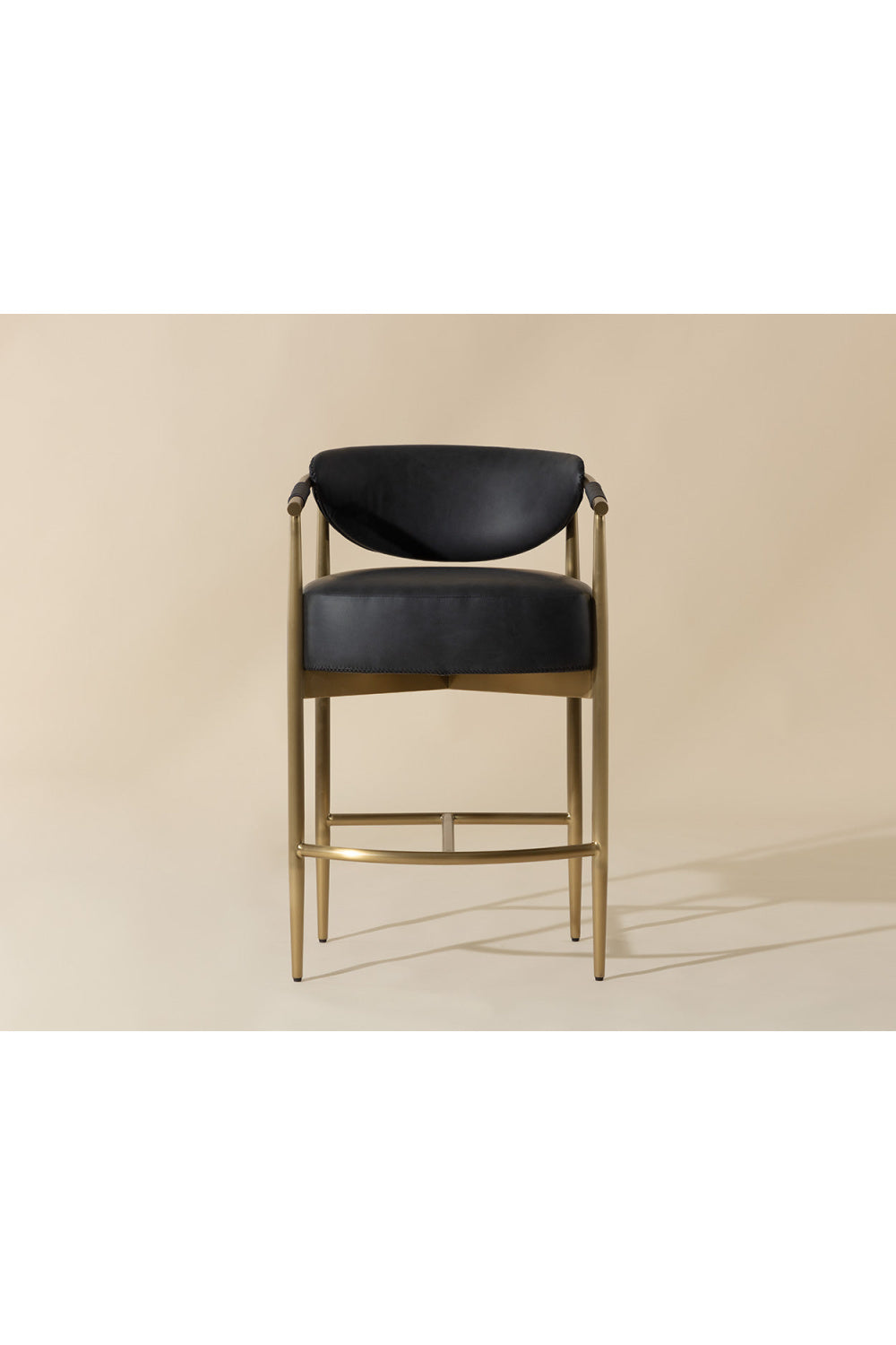 Modern European furniture - Curved Back Counter Stool - www.oroa.com | Oroa.com