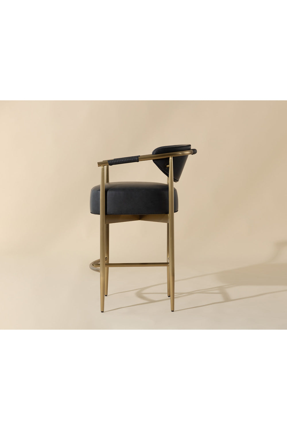Modern European furniture - Curved Back Counter Stool - www.oroa.com | Oroa.com