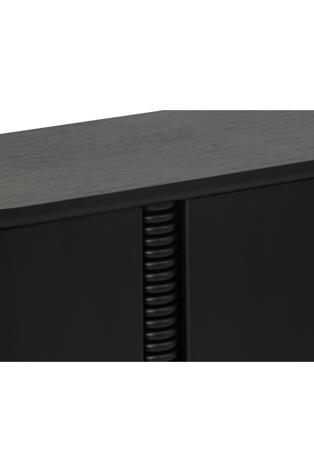 Modern European furniture - Black Oak 4-Door Sideboard - www.oroa.com | Oroa.com