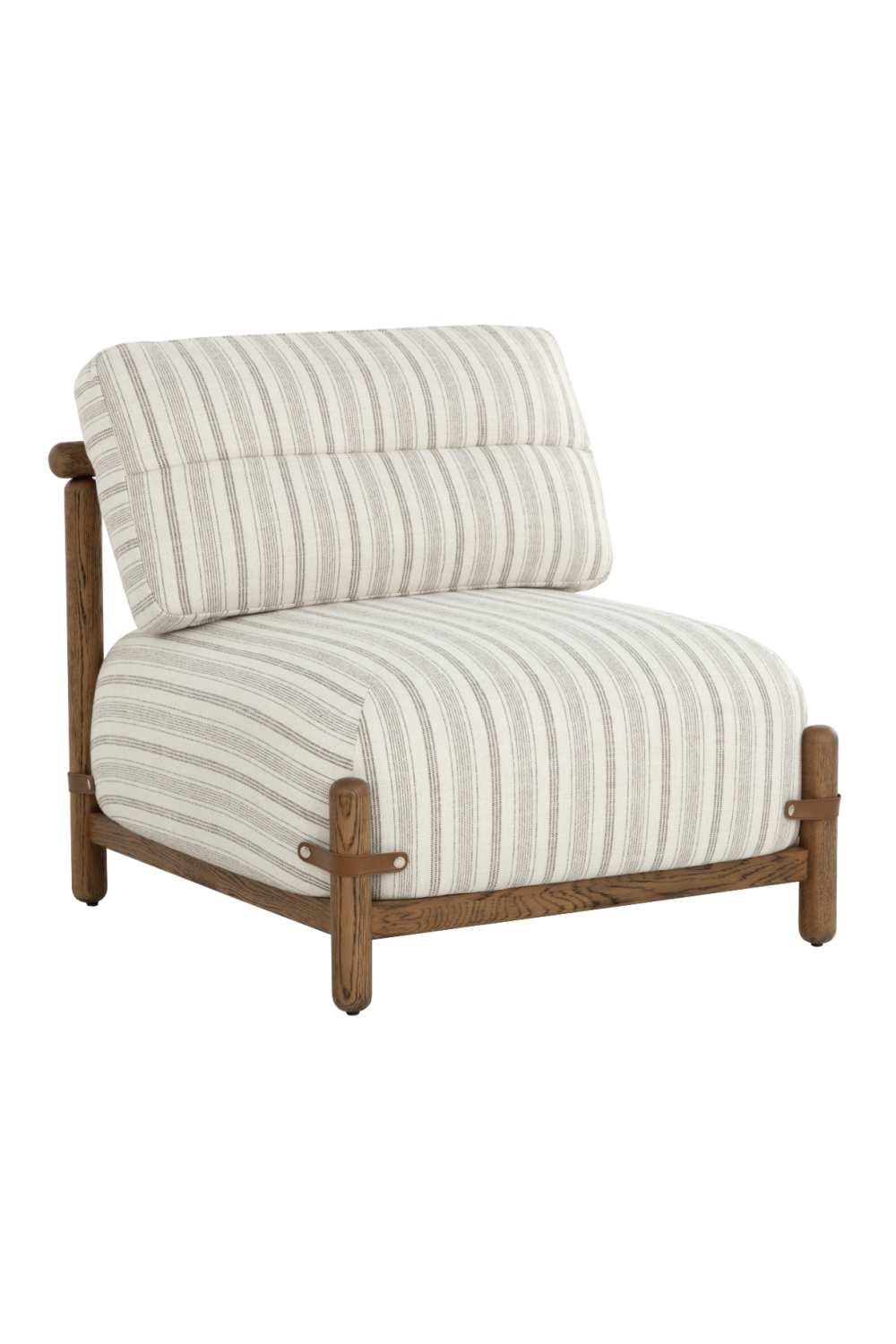 Modern European furniture - Stripe Pattern Lounge Chair - www.oroa.com | Oroa.com