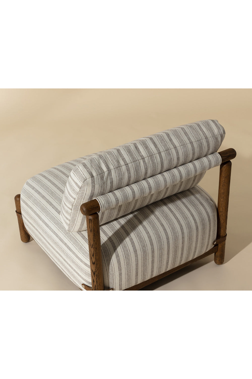 Modern European furniture - Stripe Pattern Lounge Chair - www.oroa.com | Oroa.com