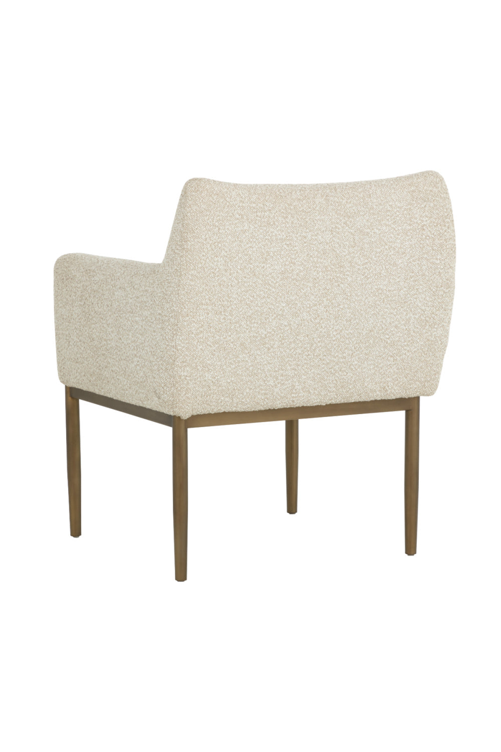 Bronze Legged Dining Armchair Modern European furniture - www.oroa.com | Oroa.com