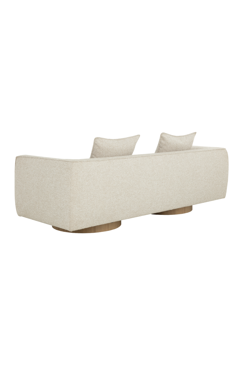 Modern European furniture - Round Oak Base Sofa - www.oroa.com | Oroa.com