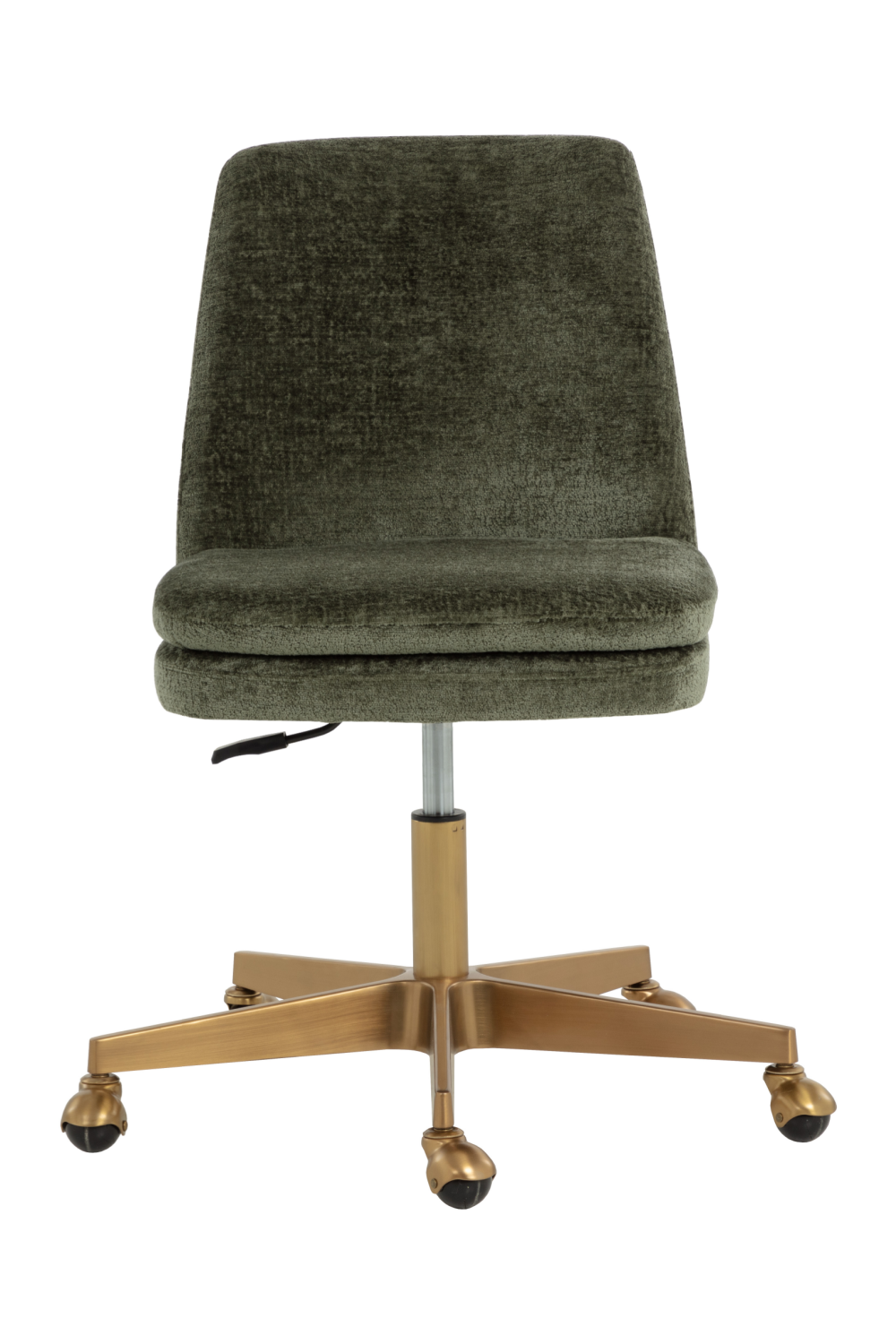 Modern European furniture - Matte Gold Base Office Chair - www.oroa.com | Oroa.com