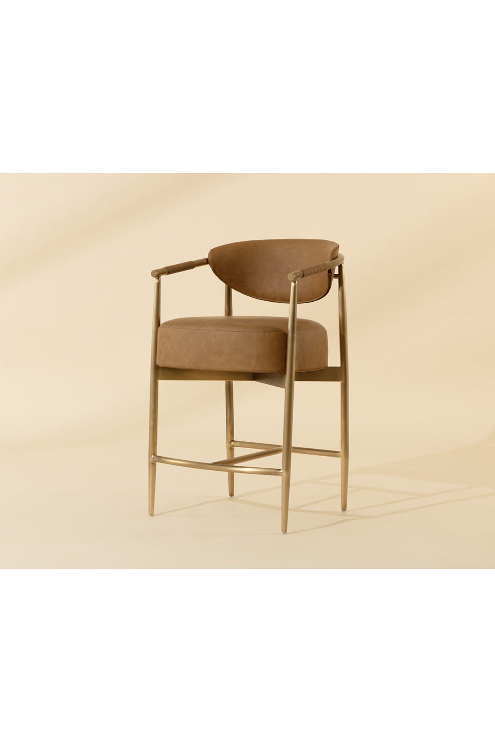 Modern European furniture - Curved Back Counter Stool - www.oroa.com | Oroa.com