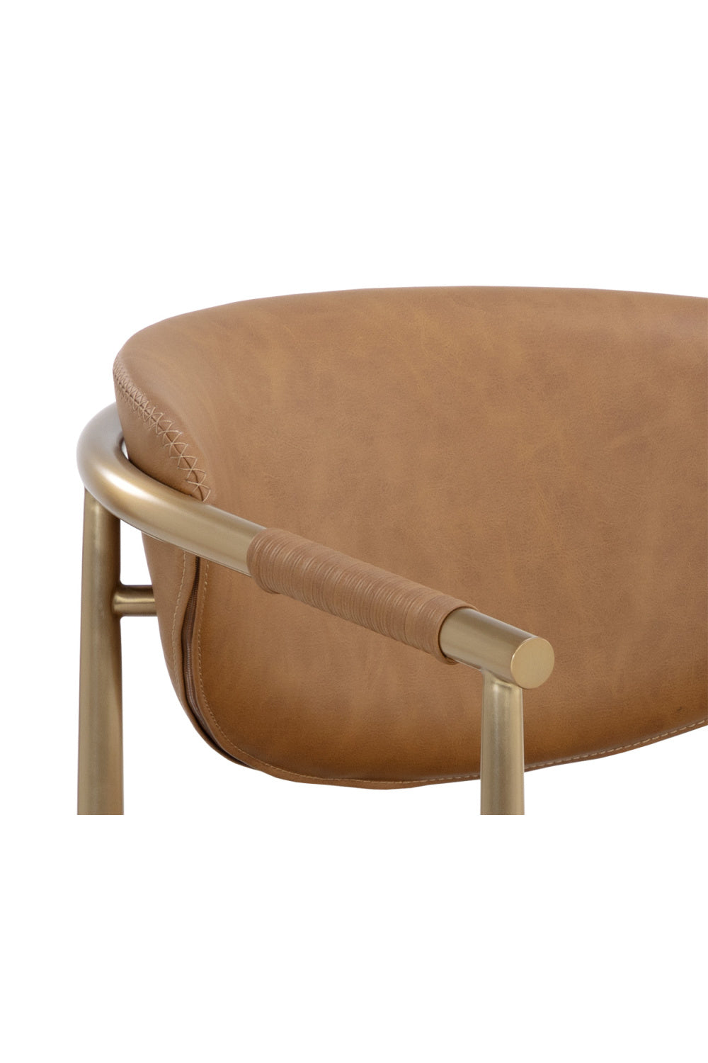 Modern European furniture - Leather Look Rope Dining Chair - www.oroa.com