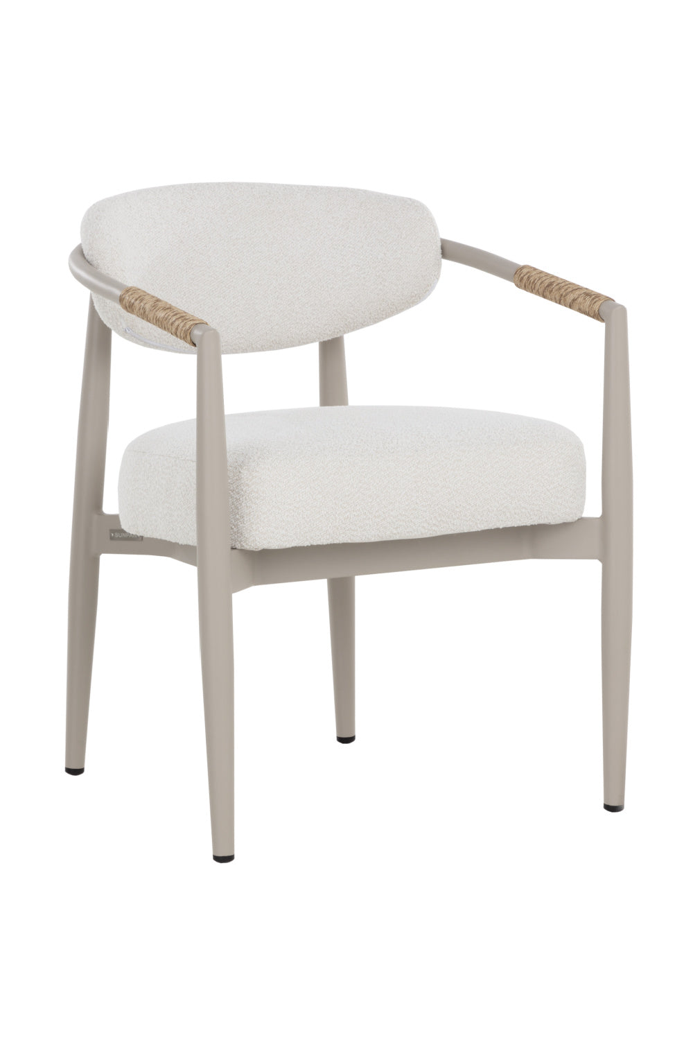 Modern European furniture - Sleek Indoor/Outdoor Wicker-Wrapped Dining Armchair - www.oroa.com | Oroa.com