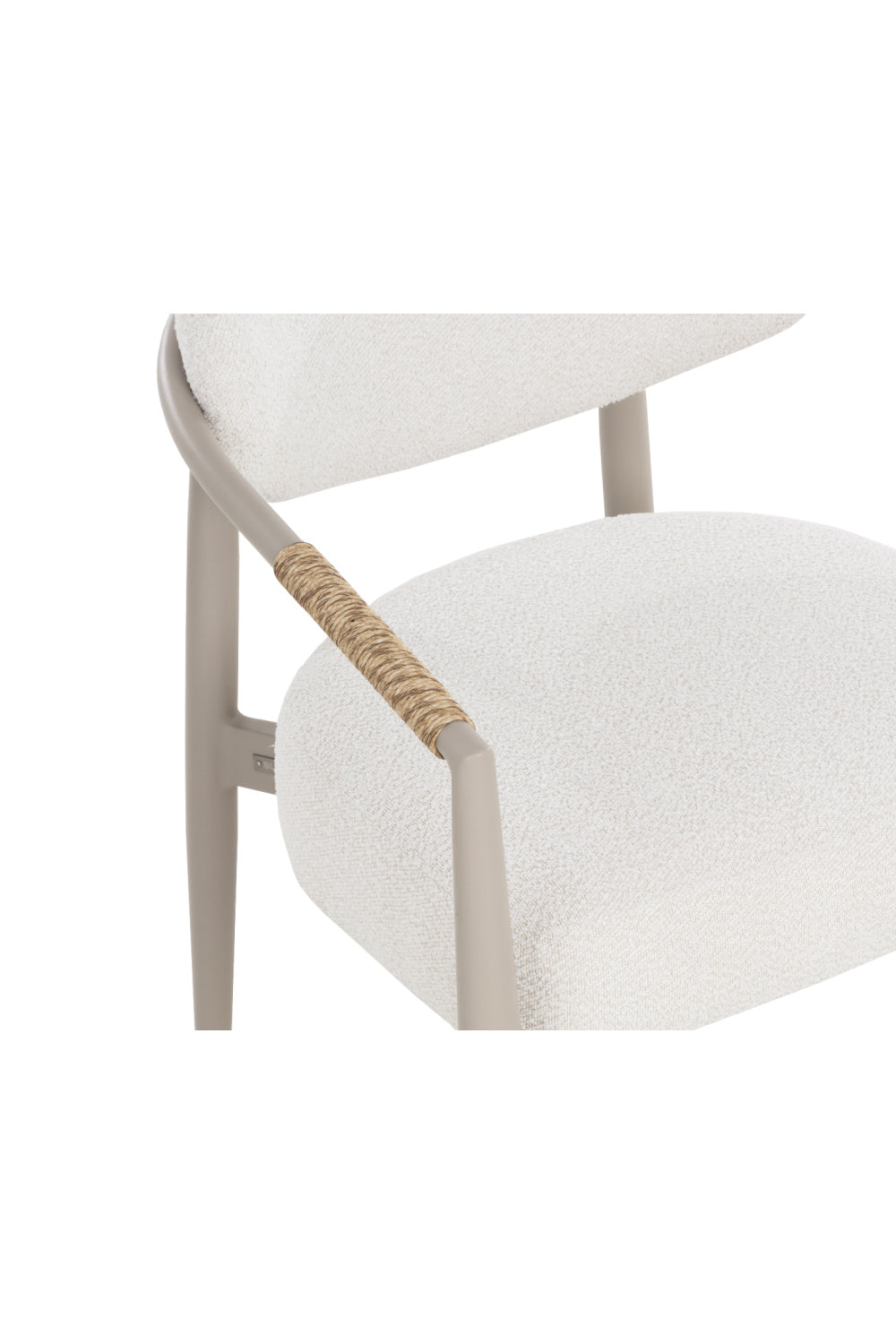Modern European furniture - Sleek Indoor/Outdoor Wicker-Wrapped Dining Armchair - www.oroa.com | Oroa.com