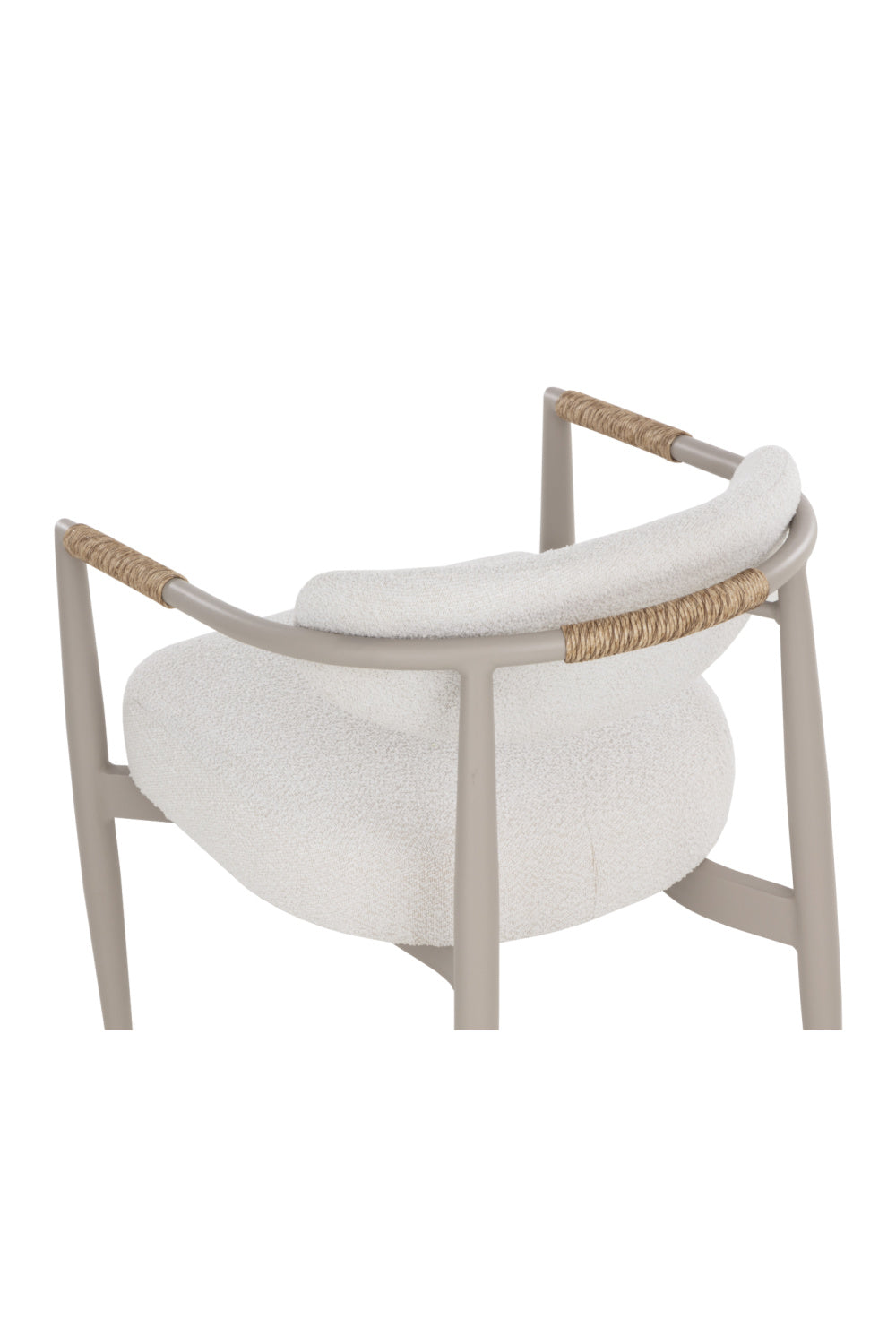 Modern European furniture - Sleek Indoor/Outdoor Wicker-Wrapped Dining Armchair - www.oroa.com | Oroa.com
